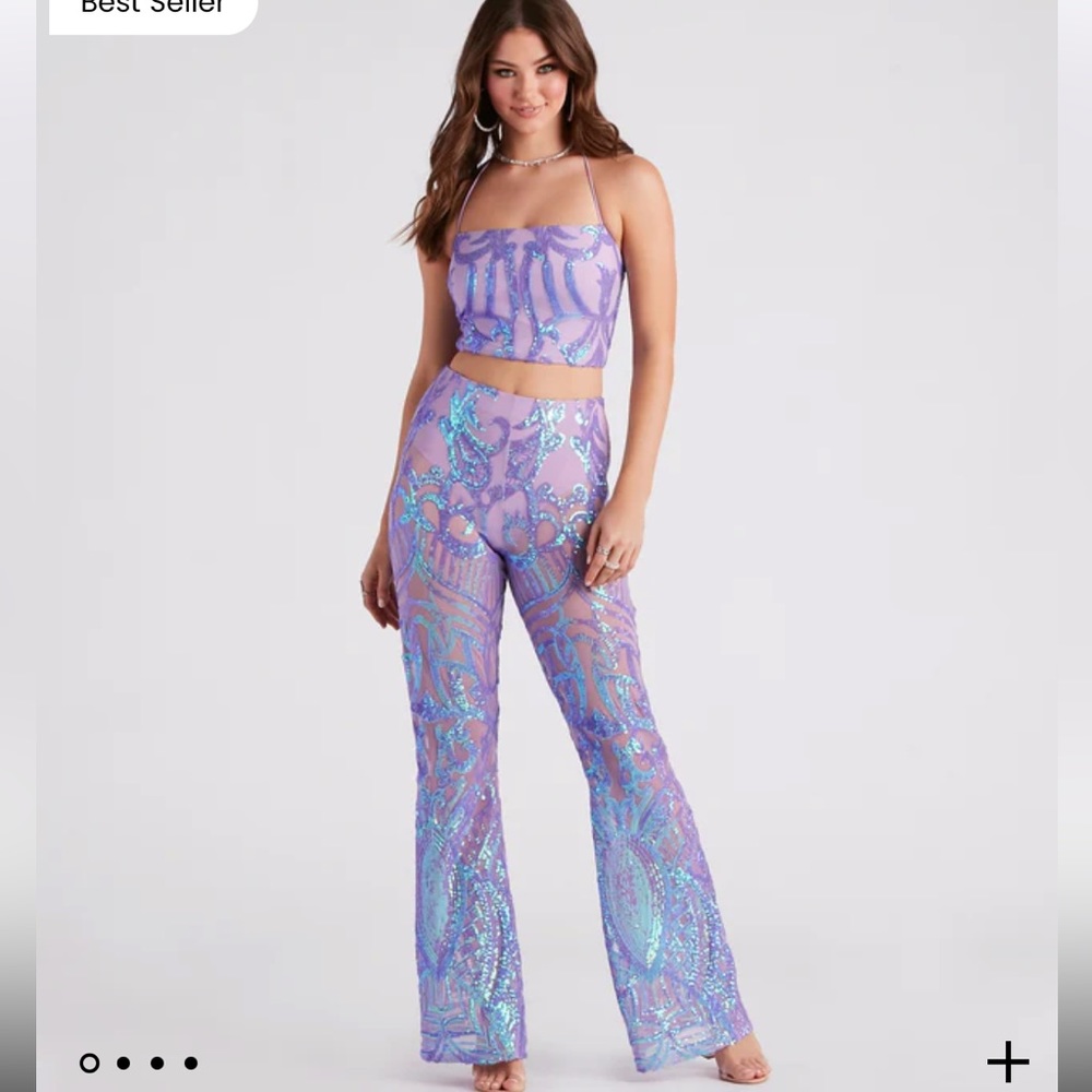 Windsor lavender two piece outfit